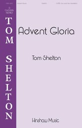 Advent Gloria SSATB choral sheet music cover